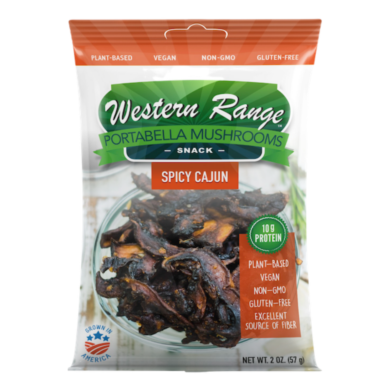 Portabella Mushroom Snack- Spicy Cajun