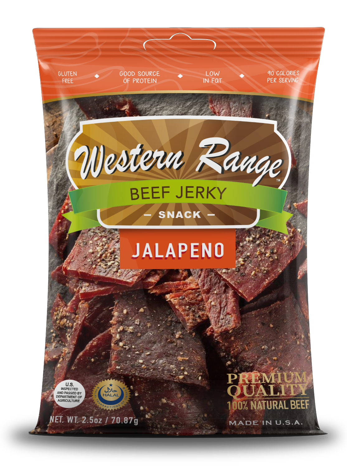 Beef Jerky Spicy - Halal