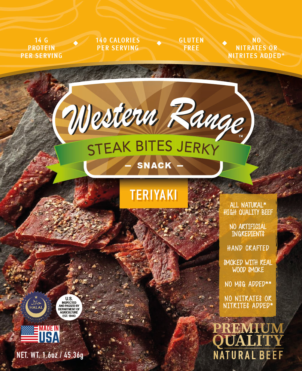 Beef Jerky Teriyaki Halal